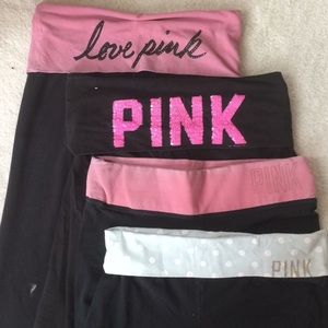 PINK Yoga Pants/Leggings Bundle!